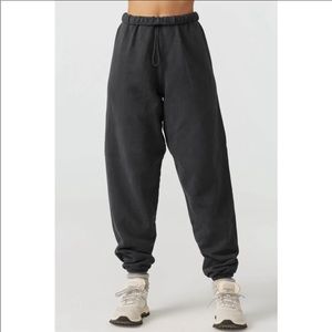Joah Brown oversized joggers black size S/M.